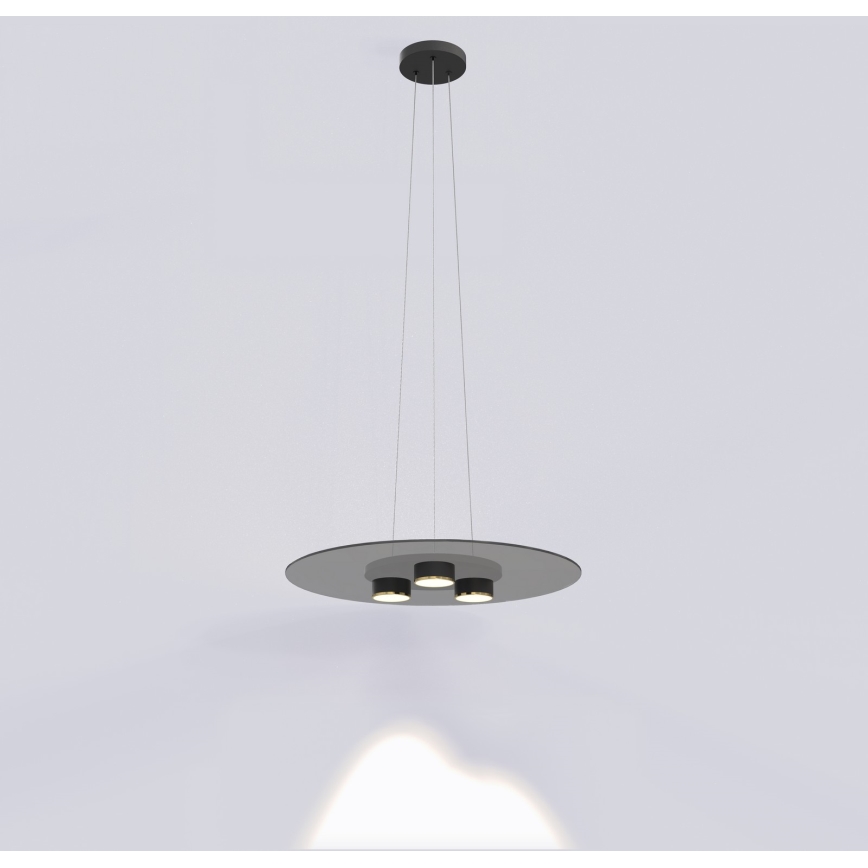 Wofi 5006-302 - LED Żyrandol ściemnialny na lince LANNION LED/19W/230V