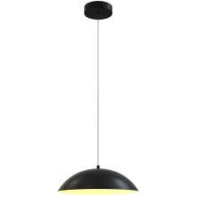 Wofi 6001-104 - LED Żyrandol ściemnialny na lince ROSCOFF LED/19W/230V czarne/złoty
