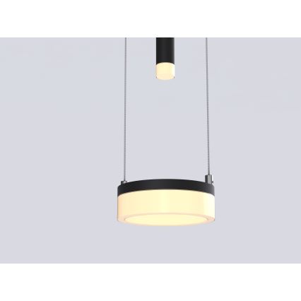 Wofi 6054-502 - LED Żyrandol ściemnialny na lince JESSE LED/21W/230V czarne