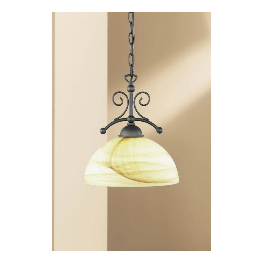 Wofi 6128.01.09.0000 - Żyrandol na łańcuchu LACCHINO 1xE27/60W/230V