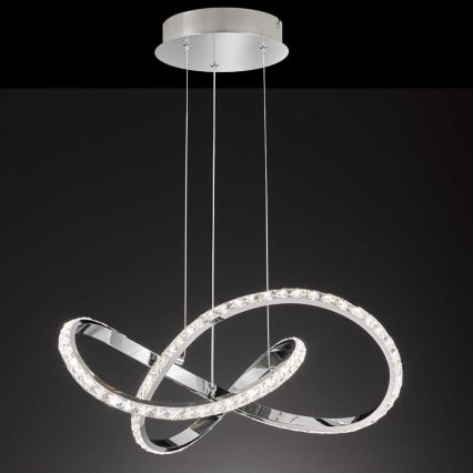 Wofi 6912.01.01.7000 - LED Żyrandol ściemnialny na lince PRISMA LED/25W/230V