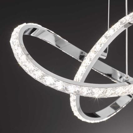 Wofi 6912.01.01.7000 - LED Żyrandol ściemnialny na lince PRISMA LED/25W/230V