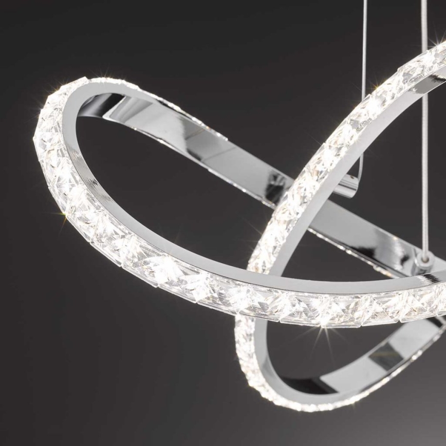 Wofi 6912.01.01.7000 - LED Żyrandol ściemnialny na lince PRISMA LED/25W/230V
