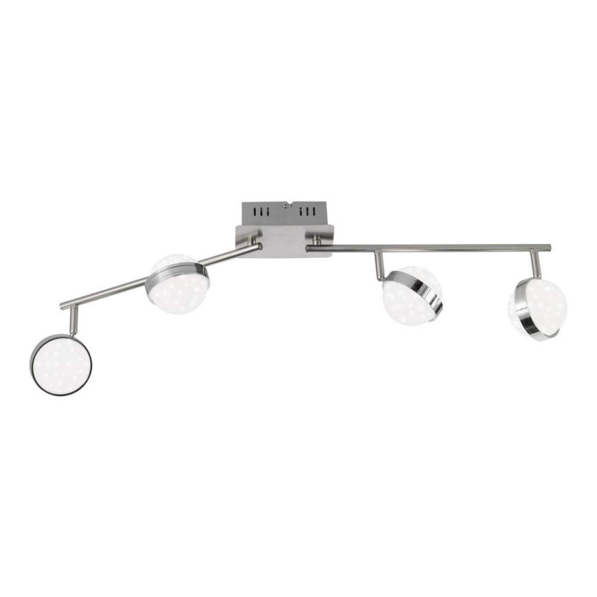 Wofi 7241.04.54.6000 - LED Ściemniane oświetlenie punktowe MONDE 4xLED/6W/230V