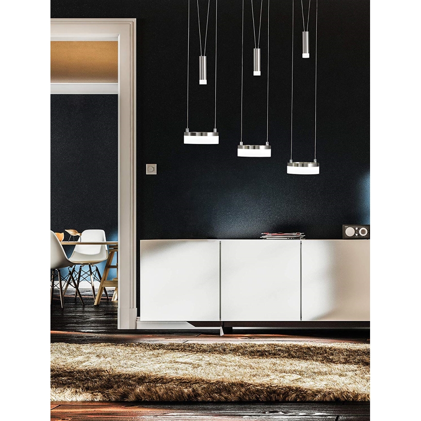 Wofi 7263.06.54.6000 - LED Żyrandol ściemnialny na lince JETTE 3xLED/7,5W/230V + 3xLED/1W