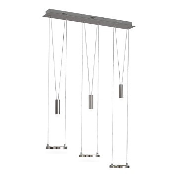 Wofi 7263.06.54.6000 - LED Żyrandol ściemnialny na lince JETTE 3xLED/7,5W/230V + 3xLED/1W