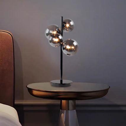 Wofi 8014.04.24.9000 - Lampa stołowa LED VILLA 4xG9/3W/230V czarna
