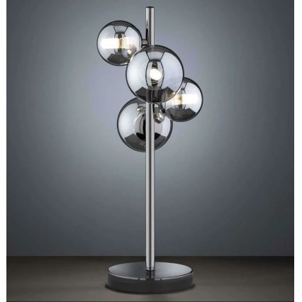 Wofi 8014.04.24.9000 - Lampa stołowa LED VILLA 4xG9/3W/230V czarna