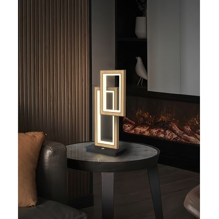 Wofi 8023-206 - LED dotykowa lampa stołowa ściemnialna PESCARA LED/21W/230V