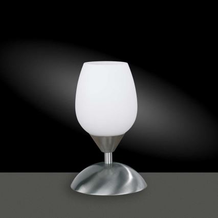 Wofi 814101640500 - Ściemnialna dotykowa lampa stołowa FLAME 1xE14/60W/230V