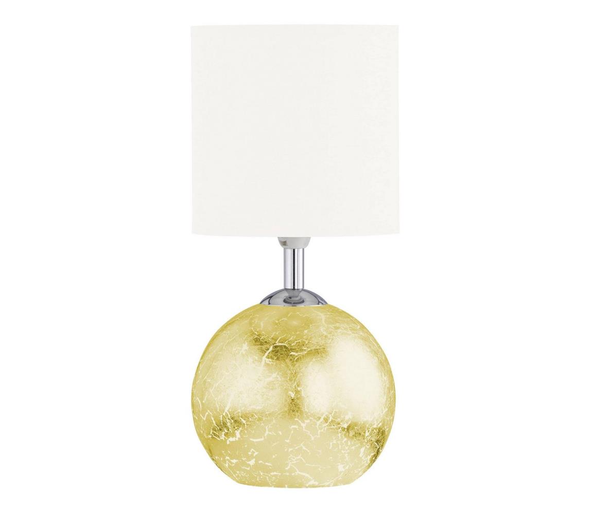 Wofi 8149.02.13.6012 - Lampa stołowa CARMEN 1xE14/40W/230V + 1xG9/10W złoty