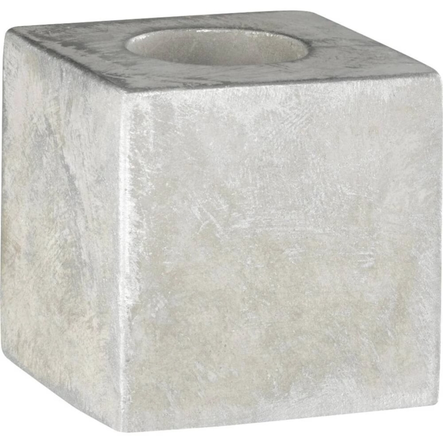WOFI 8213.01.50.7000 - Lampa stołowa BROAD 1xE27/10W/230V beton