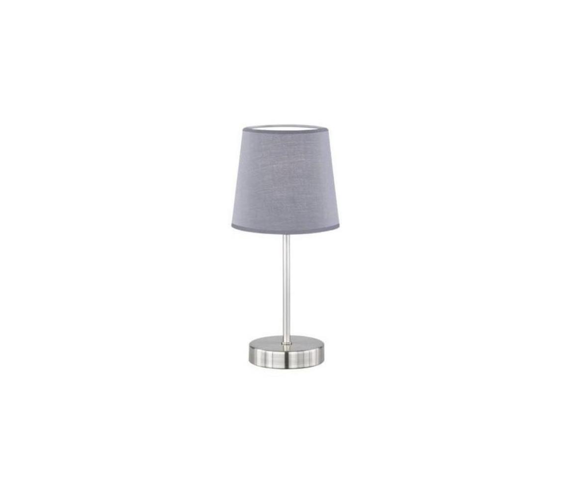 Wofi 8324.01.50.0000 - Lampa stołowa CESENA 1xE14/42W/230V szary