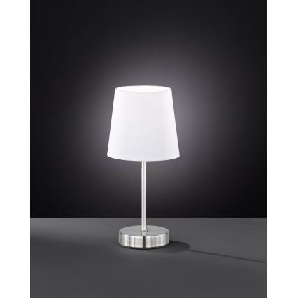 Wofi 832401060000 - Lampa stołowa CESENA 1xE14/42W/230V biała