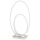 Wofi 8762.01.06.9000 - LED Ściemnialna lampa stołowa NIA LED/16W/230V biała