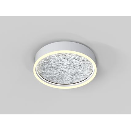 Wofi 9002-103M - LED Plafon ściemnialny BORDEAUX LED/37W/230V srebrny