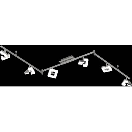 Wofi 9026.06.64.5000 - LED Oświetlenie punktowe ZARA 6xLED/5,2W/230V