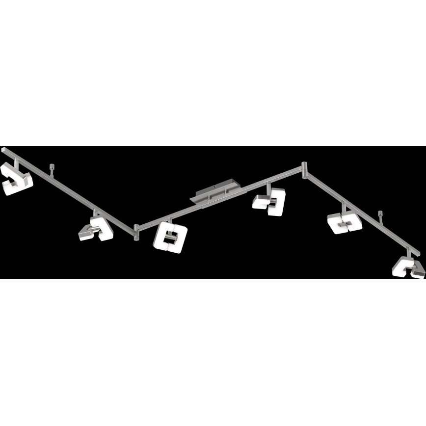 Wofi 9026.06.64.5000 - LED Oświetlenie punktowe ZARA 6xLED/5,2W/230V
