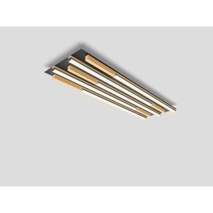 Wofi 9031-506L - LED Plafon ściemnialny PALERMO LED/57W/230V kauczukowiec