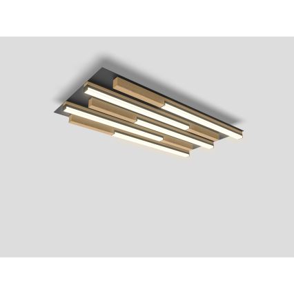 Wofi 9031-506S  - LED Plafon ściemnialny PALERMO LED/34W/230V kauczukowiec