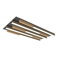 Wofi 9031-506S - LED regulowane oświetlenie sufitowe PALERMO LED/34W/230V kauczukowiec