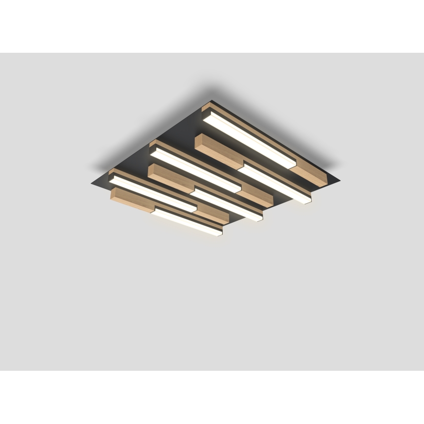 Wofi 9031-606 - LED regulowane oświetlenie sufitowe PALERMO LED/26W/230V kauczukowiec