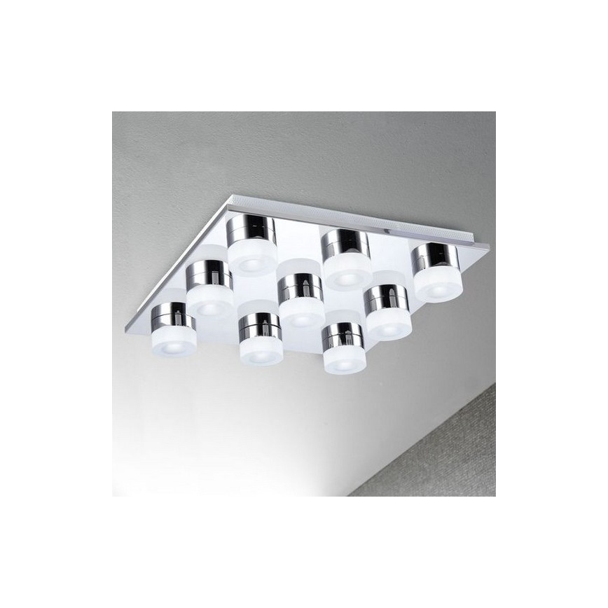 Wofi 9175.09.01.0000 - LED Ściemniany plafon LOGAN 9xLED/4,2W/230V