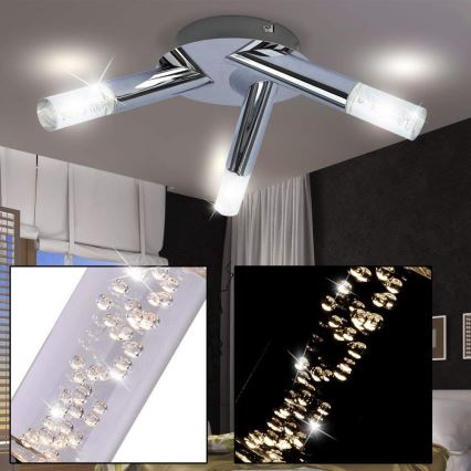 Wofi 9193.03.01.0000 - LED Plafon MIDU 3xLED/5W/230V