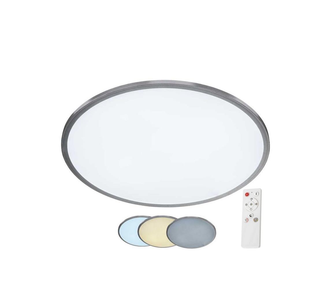Wofi 9457.01.70.9600 - LED Plafon ściemnialny LINOX LED/34W/230V + pilot