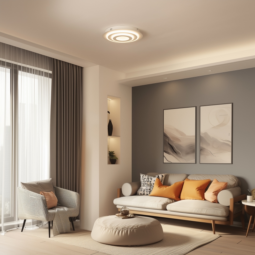 Wofi 9464.01.06.9000 - LED Plafon FLYNN LED/25W/230V