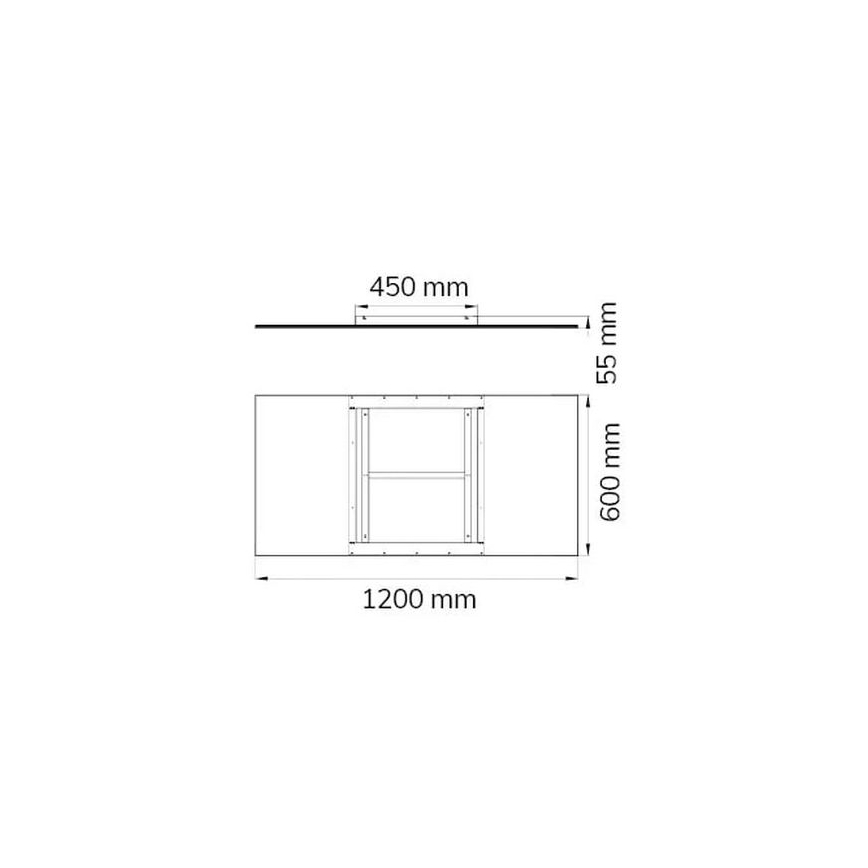 Wofi 9693.01.70.5200 - LED Plafon ściemnialny LIV LED/44W/230V 2800-5500K + pilot