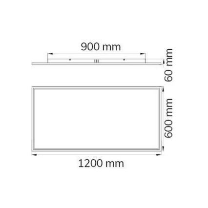 Wofi 9694.01.70.7120 - LED Plafon ściemnialny MILO LED/52W/230V 2700-6000K + pilot