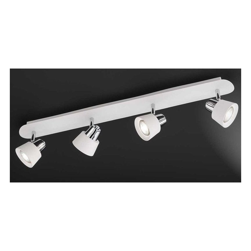 Wofi 984304069000 - Oświetlenie punktowe ASYA 4xGU10/28W/230V