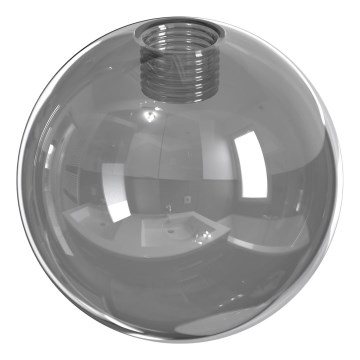 Wofi - Szkło zamienne do żyrandoli, lamp stołowych, podłogowych i kinkietów VILLA śr. 8 cm szare