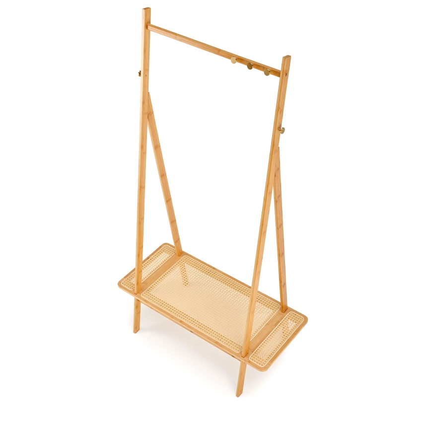 Wolnostojący wieszak 168x68 cm LEGNO rattan