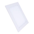 Wpuszczana oprawa sufitowa LED/18W/230V 3000/4000/6000K 22,5x22,5 cm biała