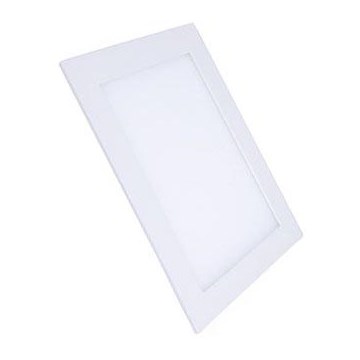 Wpuszczana oprawa sufitowa LED 6W 230V 3000/4000/6000K 12x12 cm biała