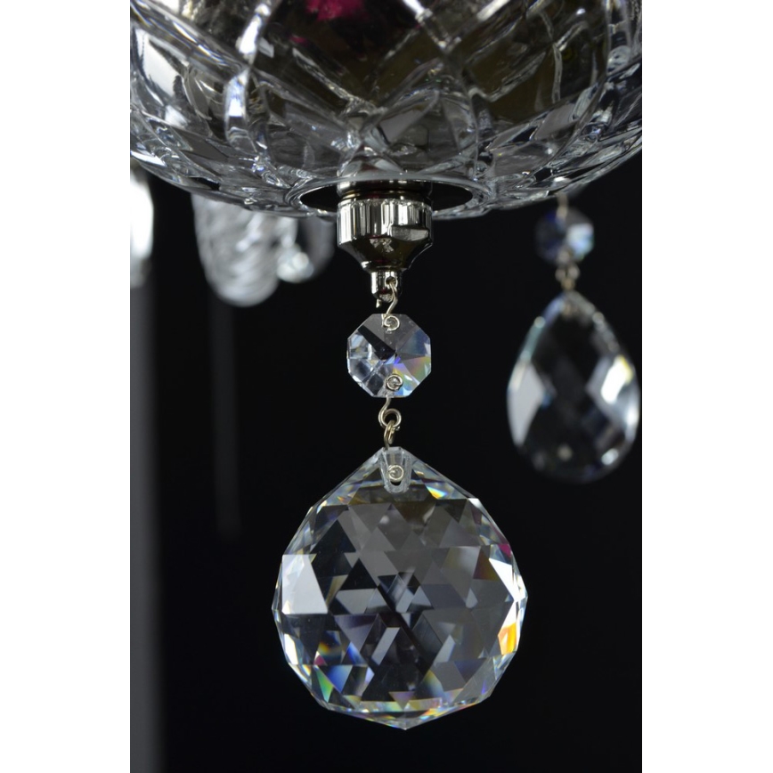 Wranovsky JWZ114062101 - Żyrandol kryształowy na łańcuchu FINESSE 6xE14/40W/230V