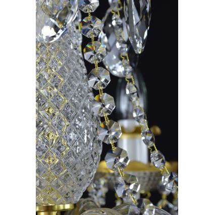 Wranovsky JWZ148062100 - Żyrandol kryształowy na łańcuchu DIAMANT 6xE14/40W/230V