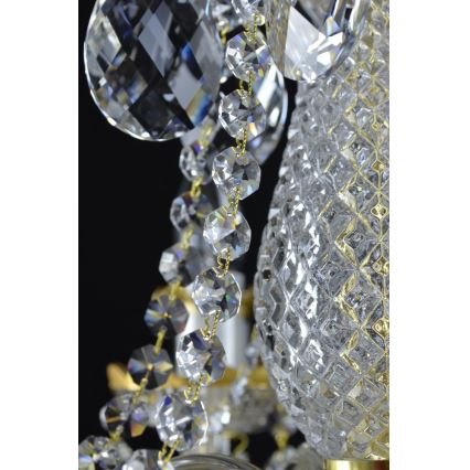 Wranovsky JWZ148062100 - Żyrandol kryształowy na łańcuchu DIAMANT 6xE14/40W/230V