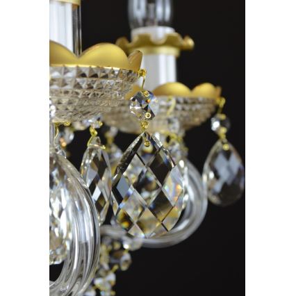 Wranovsky JWZ148062100 - Żyrandol kryształowy na łańcuchu DIAMANT 6xE14/40W/230V
