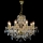 Wranovsky JWZ151082130 - Żyrandol kryształowy na łańcuchu CLASSE 8xE14/40W/230V