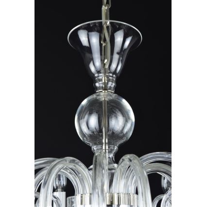 Wranovsky JWZ513060101 - Żyrandol kryształowy na łańcuchu CLERIUS 6xE14/40W/230V