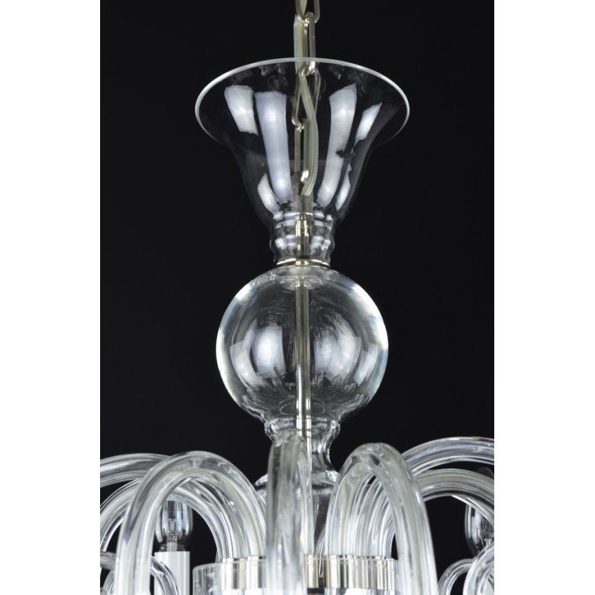 Wranovsky JWZ513060101 - Żyrandol kryształowy na łańcuchu CLERIUS 6xE14/40W/230V