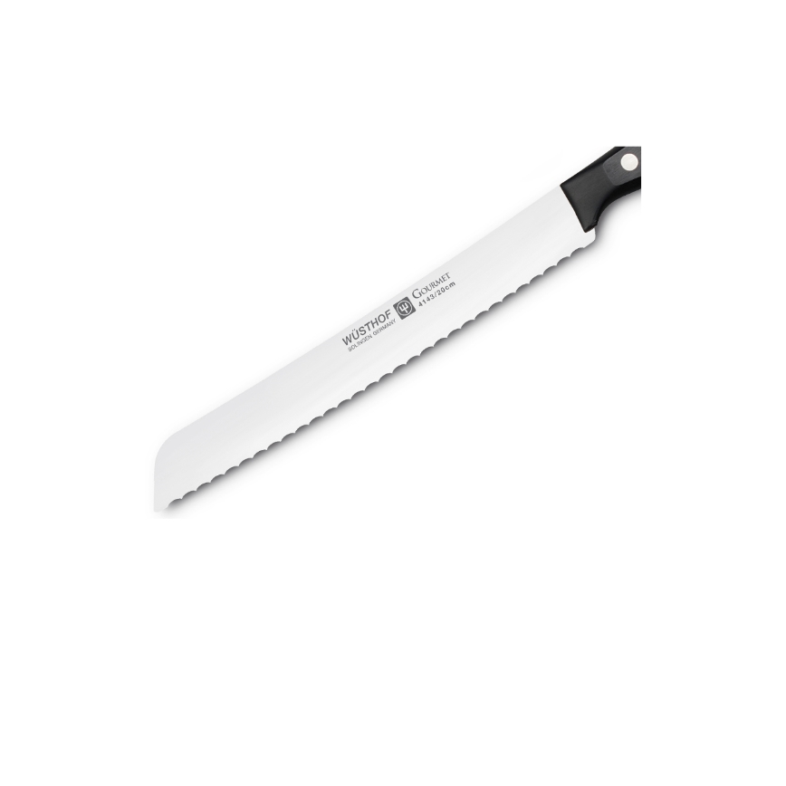 Wüsthof - Nóż kuchenny do chleba GOURMET 20 cm czarny