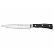 Wüsthof - Nóż kuchenny do szynki CLASSIC IKON 16 cm czarny