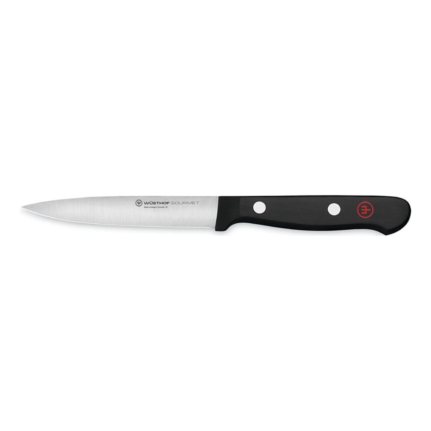 Wüsthof - Nóż kuchenny do warzyw GOURMET 10 cm czarny