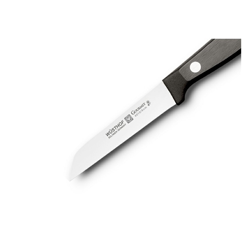 Wüsthof - Nóż kuchenny do warzyw GOURMET 8 cm czarny