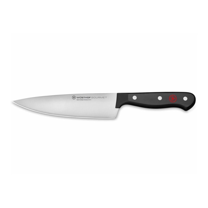 Wüsthof - Nóż kuchenny GOURMET 16 cm czarny