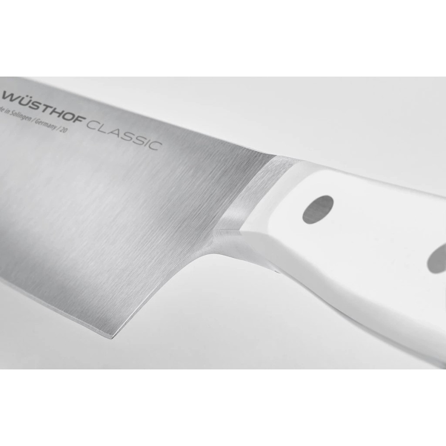 Wüsthof - Nóż kuchenny Santoku CLASSIC 14 cm, biały